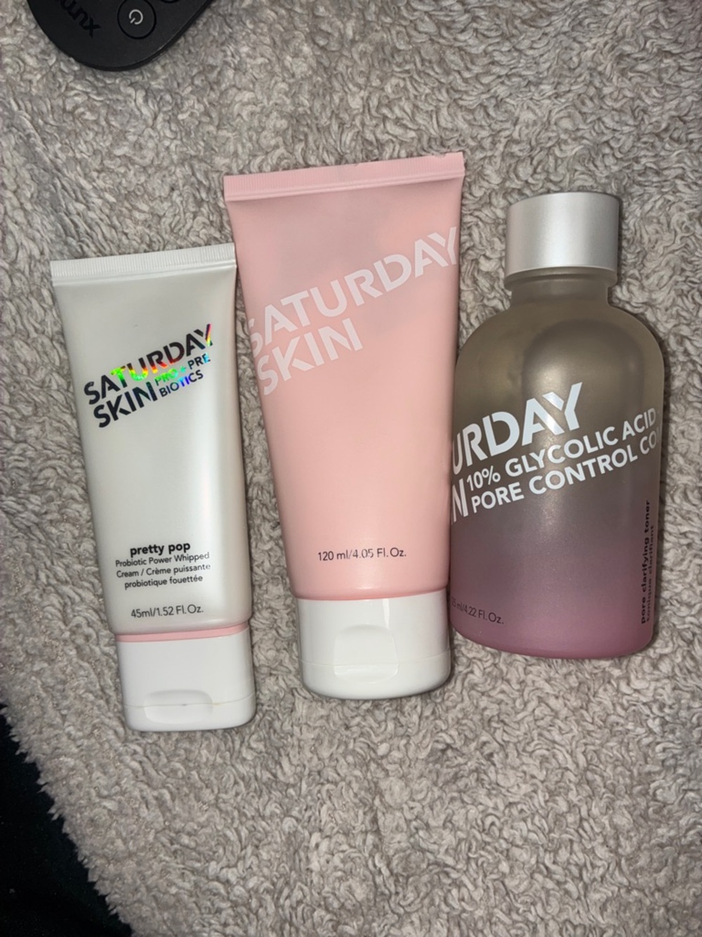 saturday skin care bundle